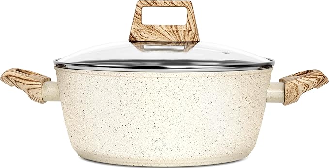 MICHELANGELO 4.3 Quart Nonstick Soup Pot by Michelangelo