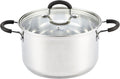 Cook N Home Stockpot Sauce Pot Casserole Pan Saucier Induction Pot by CookNHome