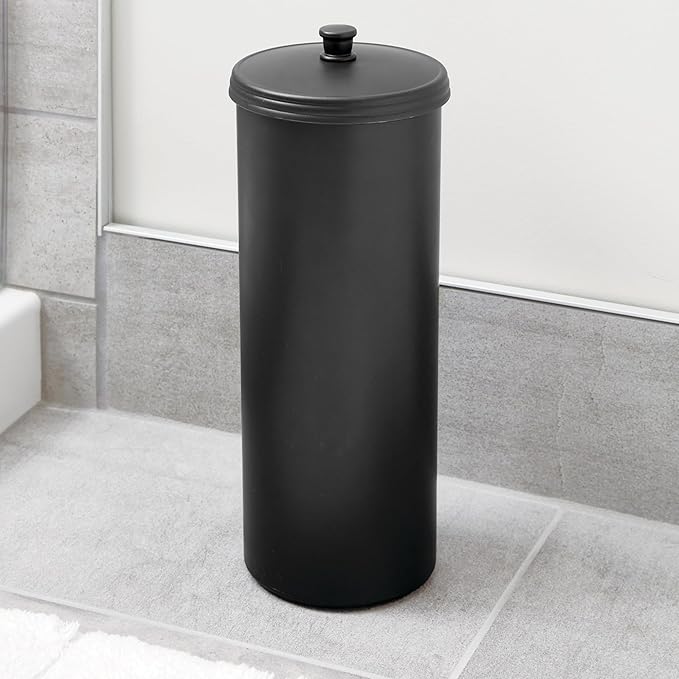 iDesign Freestanding Bathroom Toilet Paper Storage Holder - Image 7