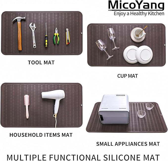 MicoYang Silicone Dish Drying Mat - Image 3