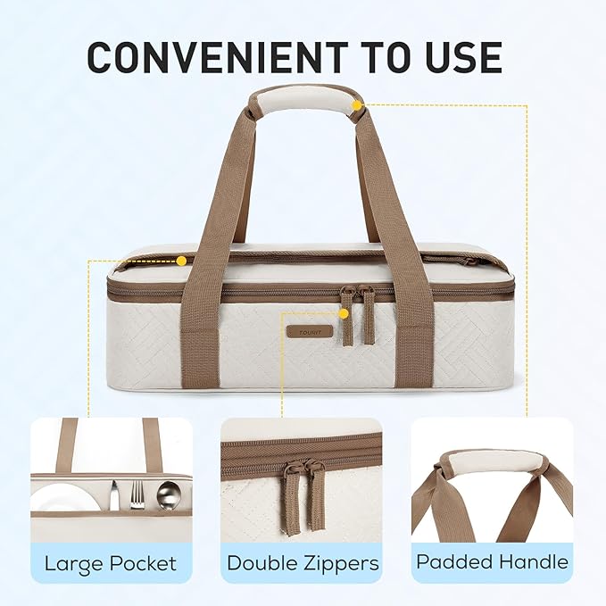 TOURIT Insulated Casserole Carrier - Image 4