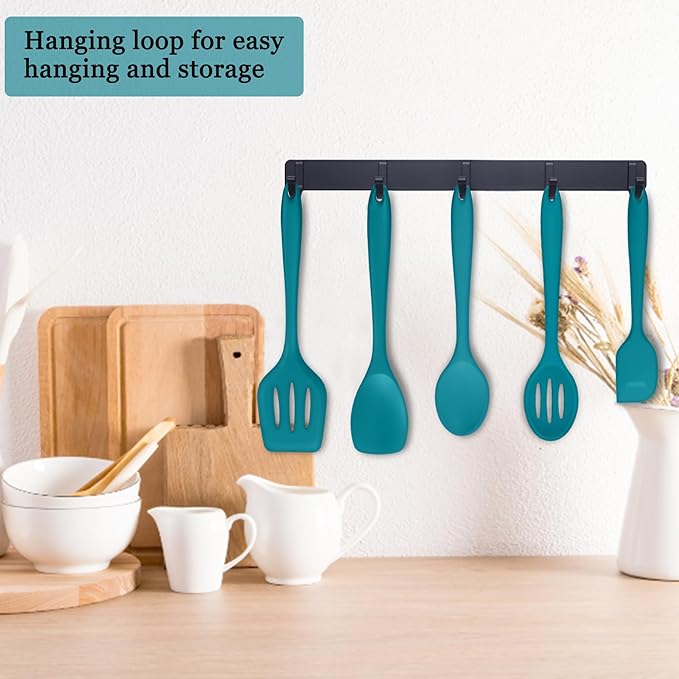 E-far Silicone Cooking Utensils Set, Silicone Kitchen Tools - Image 6