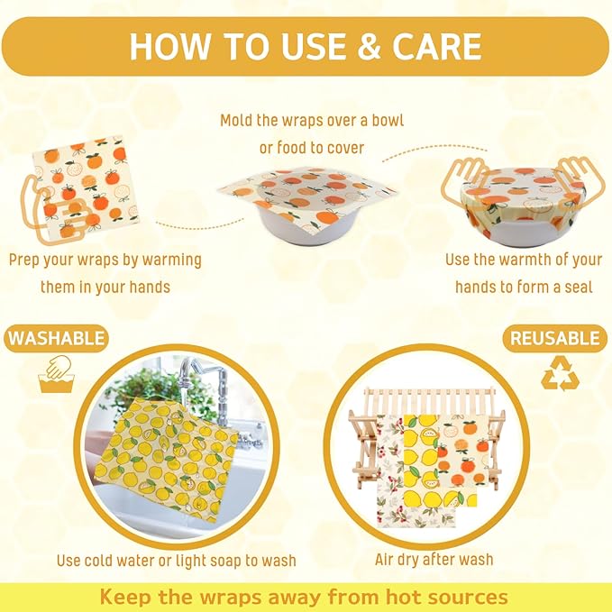 Reusable Beeswax Wrap - Image 4