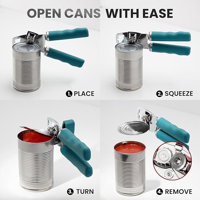 Zulay Kitchen Heavy Duty Stainless Steel Can Opener Manual - Image 6