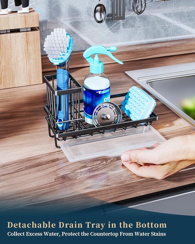 Consumest Sponge Holder for Kitchen Sink - Image 4