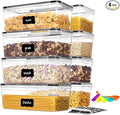 8PCS 3.2L/108 OZ Airtight Food Storage Containers by stusgo