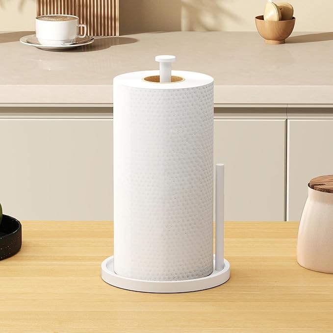 Paper Towel Holder Countertop, Standing Paper Roll Holder - Image 7