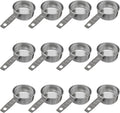 1/2 Cup Stainless Steel Measuring Cup | Sturdy Metal 125 ml | 125 cc | 4 oz | by Knupp+Co.