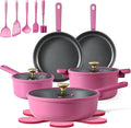 CAROTE Non Stick Pots and Pans Set, Cookware Sets Nonstick, Kitchen Cooking Set by CAROTE
