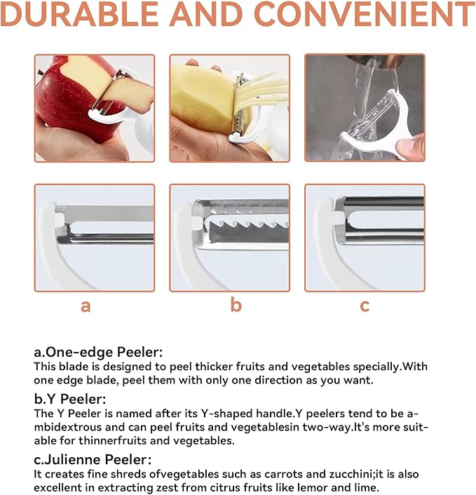 2-in-1 Electric Peeler | Auto Blade - Image 4