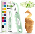 Spring Chef Premium Swivel Vegetable Peeler, Comfortable Handle and Ultra Sharp by SpringChef