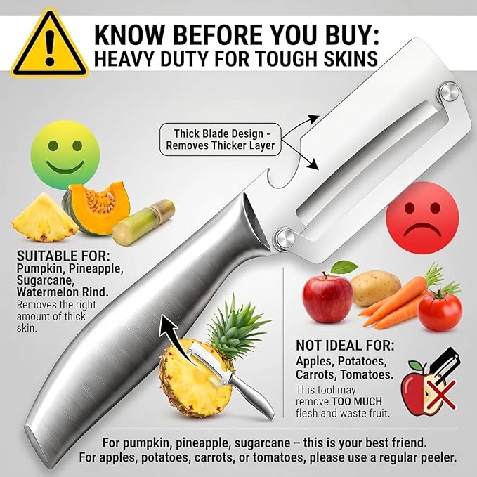 2-in-1 Multifunctional Vegetable Peeler - Image 6