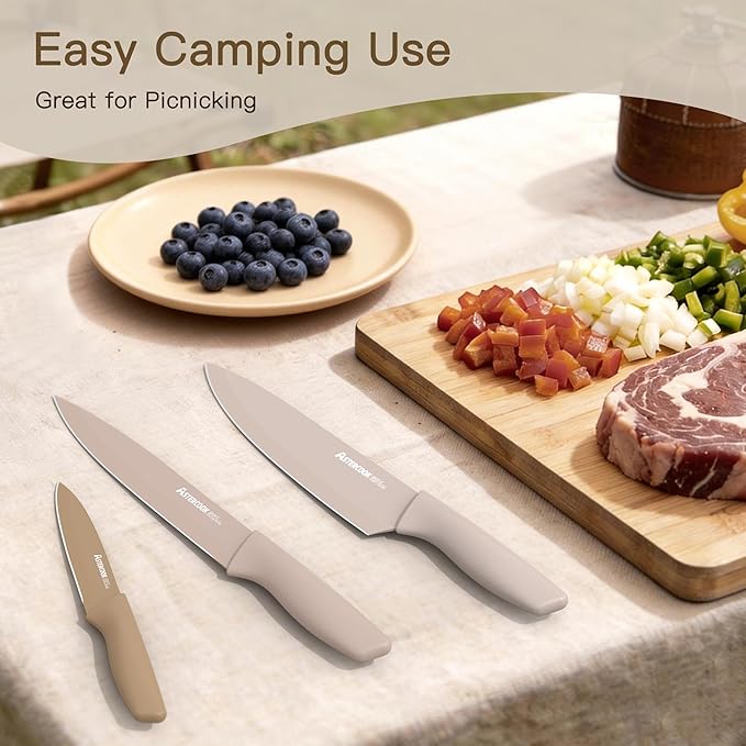 Astercook Knife Set, 13 Pieces Kitchen Knives Set - Image 7