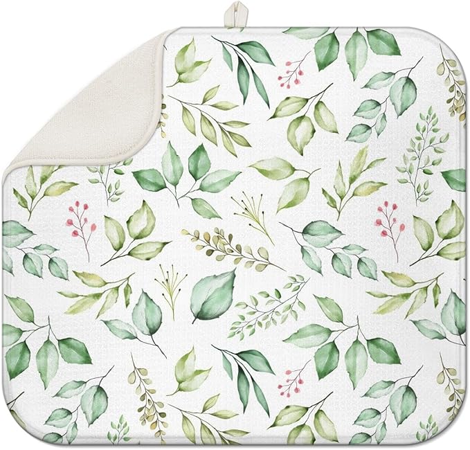 Dish Drying Mat Drainer Pads by Kuyig+Home