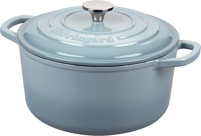 VORRINGARD Enameled Cast Iron Dutch Oven Pot - Image 7