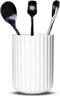 Ceramic Spoon Holder for Coffee Bar, Upright Tea Spoon Holder Cup, Coffee by U-TIMES