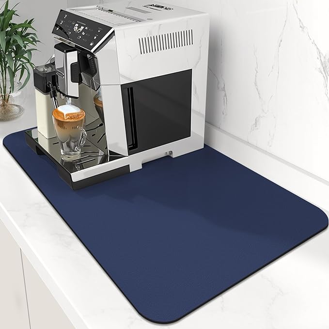 WISELIFE Coffee Mat Super Absorbent Dish Drying Mat Bar Accessories Match by WiseLife