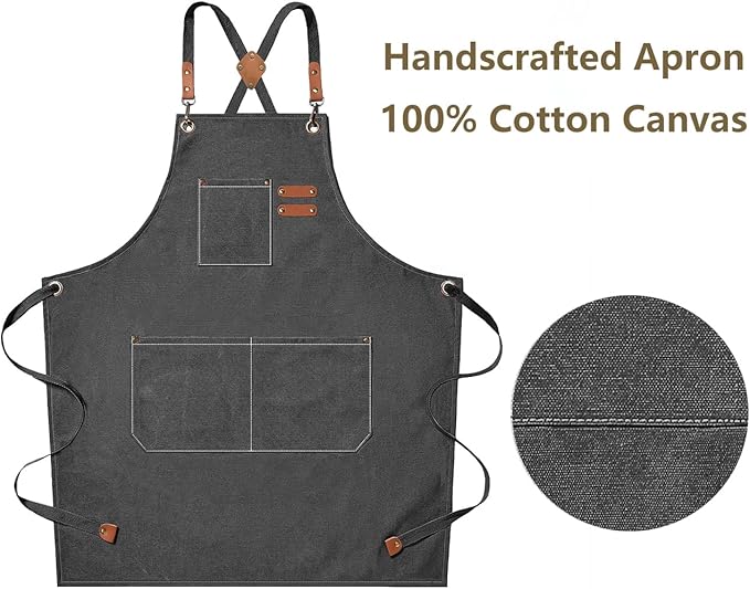 AFUN Chef Aprons for Men Women - Image 5