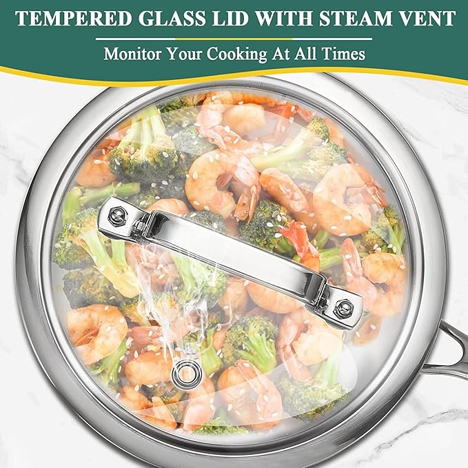 LOLYKITCH Tri-Ply Stainless Steel 2.5 QT Saucepan - Image 6