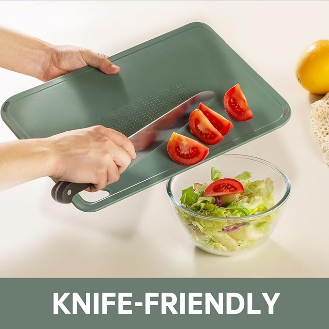 THETCHRY Plastic Cutting Board Set of 3-Cutting Boards - Image 2