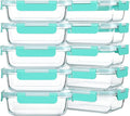 M MCIRCO 10-Pack 22 Oz Glass Meal Prep Containers by MMCIRCO