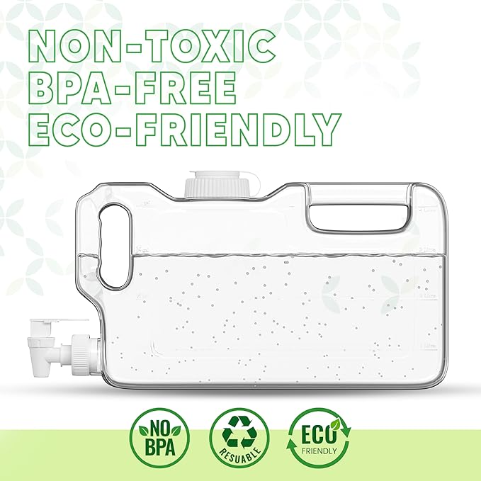 Refrigerator Water Dispenser 1.1 Gallon Bottle - Image 8