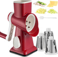 Cheese Grater Hand Crank Rotary Vegetables Shredder by EDEFISY