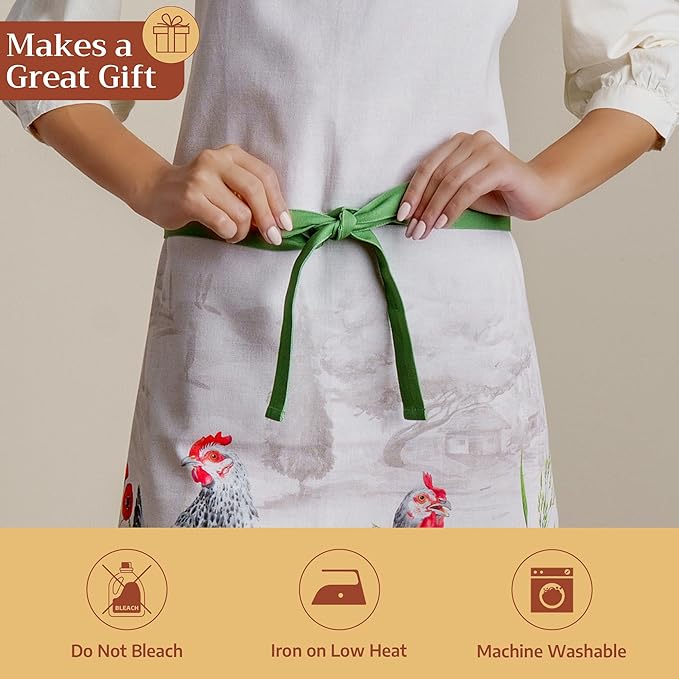 Maison d' Hermine 100% Cotton Apron - Image 5