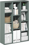 Furinno LUDER Book Shelf, 11-Cube Bookshelf, Reversible Bookcase, 9.4 x 29.1 x by Furinno-FitsYourSpaceFitsYourBudget