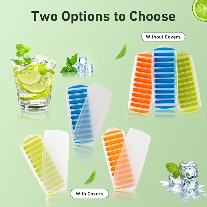 Water Bottle Silicone Ice Cube Tray by Lily's Home - Image 4