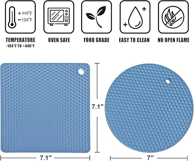 Walfos Silicone Trivet Mats - Image 6