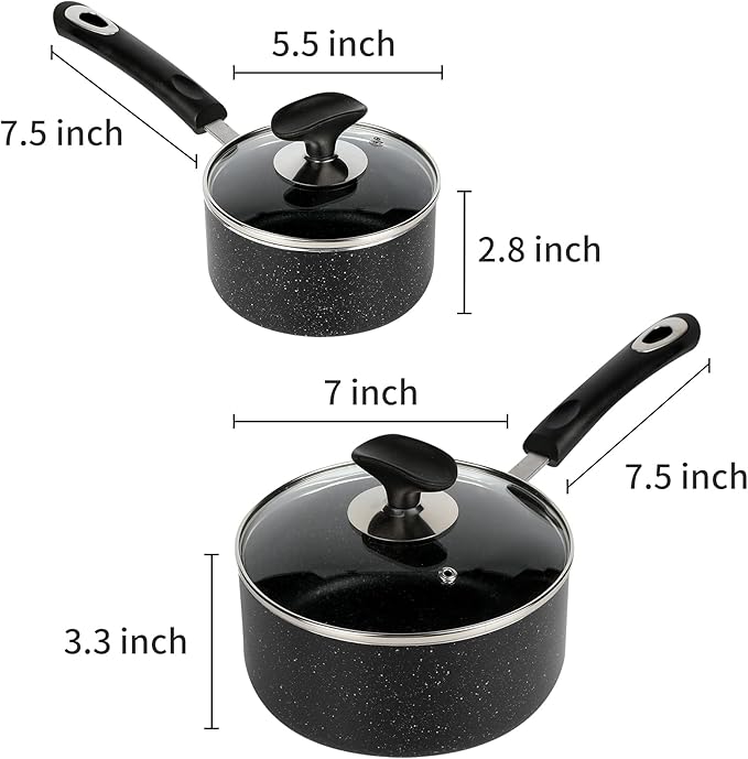 Nonstick Saucepan Set - Image 3