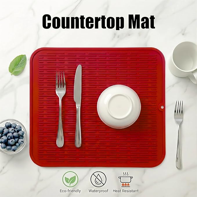 MicoYang Silicone Dish Drying Mat - Image 3