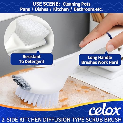 CELOX Kitchen Scrub Brush Set - Image 5