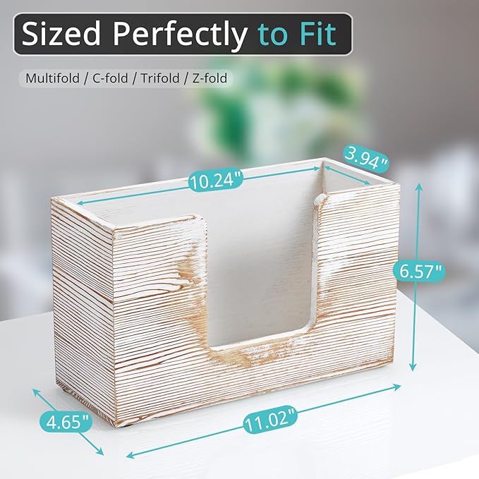 Paper Towel Dispenser Countertop, Napkin Holder - Image 2