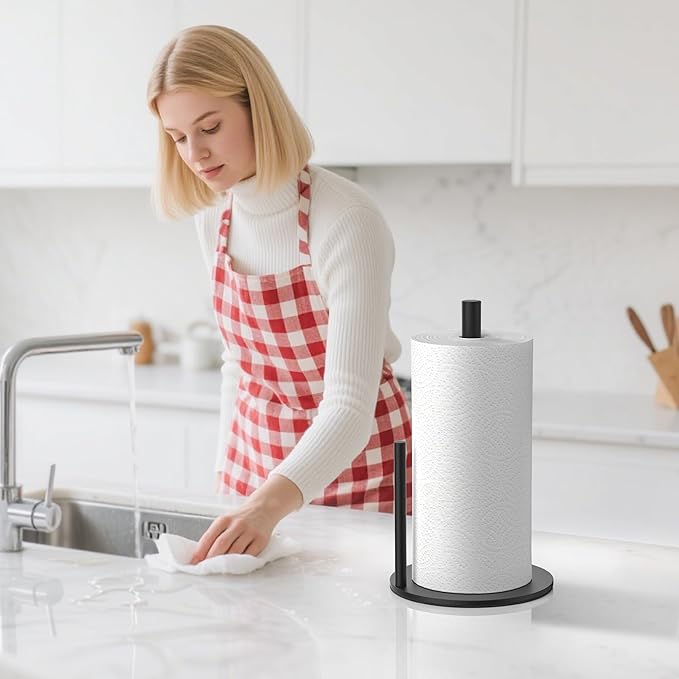 Paper Towel Holder Countertop, Stainless Steel, - Image 7