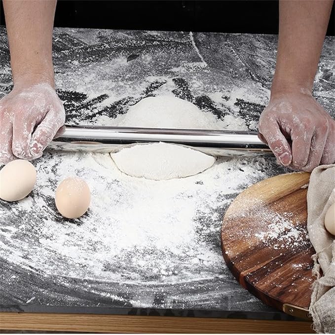 Rolling pin, Smooth Stainless Steel Rolling Pin, Rolling Pin - Image 8