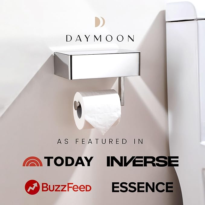 Day Moon™ - Toilet Paper Holder - Modern Roll Holder - Image 4
