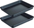 Walooza 11 Inch Nonstick Baking Sheets Set of 2, Carbon Steel Cookie Sheets by Walooza