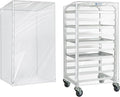BIEAMA Bun Rack Cover – 10 Tier Half Size Commercial Bakers Racks Speed Pan by BIEAMA