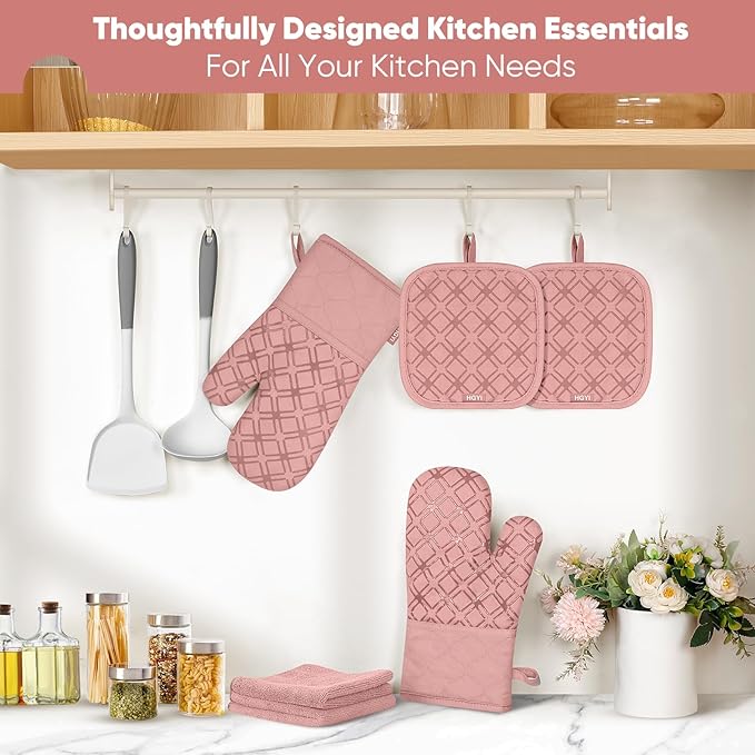 Oven Mitts and Pot Holders Set - Image 7