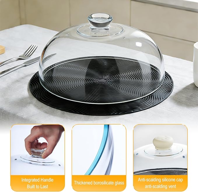 Glass Microwave Splatter Cover - Image 6