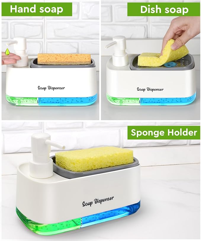 5-in-1 Kitchen Soap Dispenser Set - Image 3