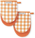 KitchenAid Gingham Mini Oven Mitt 2-Pack Set by KitchenAid