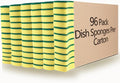 Kitchen Cleaning Sponges, 96 Pack Eco Non-Scratch by WUHUIXOZ