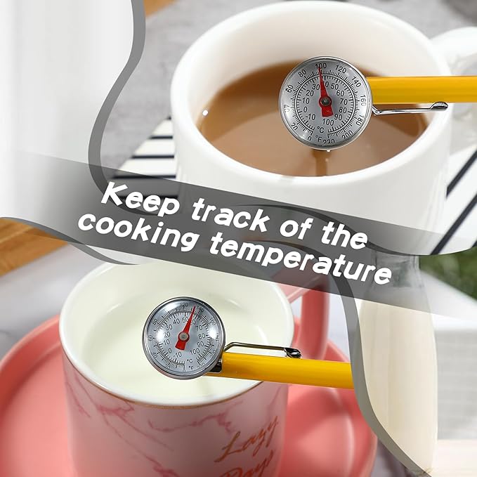 Xuhal 6 Pcs Stainless Steel Kitchen Thermometer - Image 5
