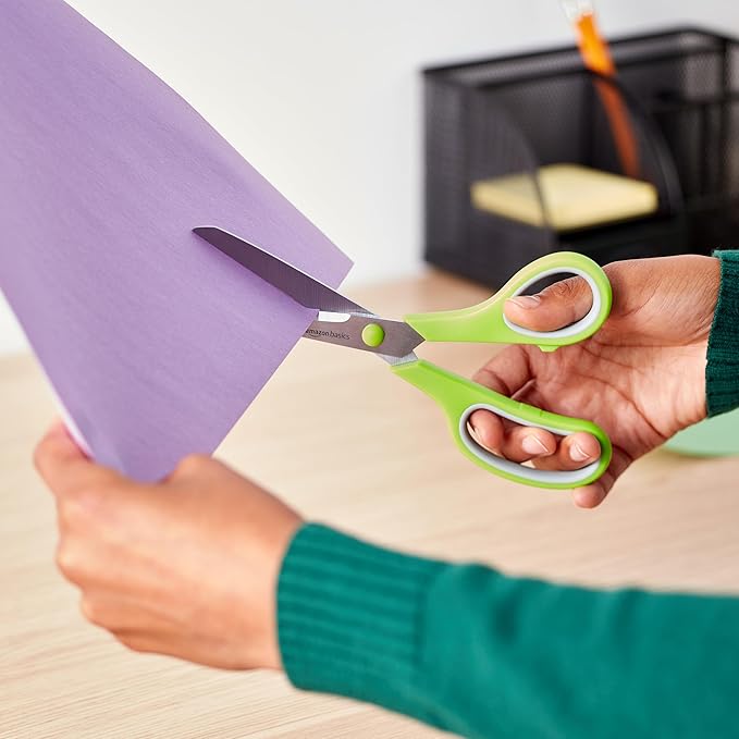 Amazon Basics Multipurpose Stainless Steel Scissors - Image 8