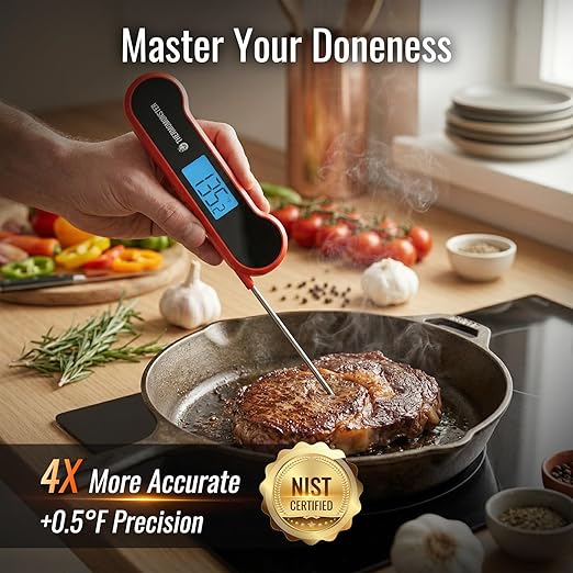 0.5 Sec Instant Read Meat Thermometer Digital - Image 3