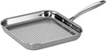 Tramontina Signature Tri-Ply Clad Stainless Steel 11-Inch Square Grill Pan by Tramontina