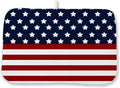 4th of July Dish Drying Mat 18x24 Inch Navy Blue Red Flag Stars Patriotic by DAFENA